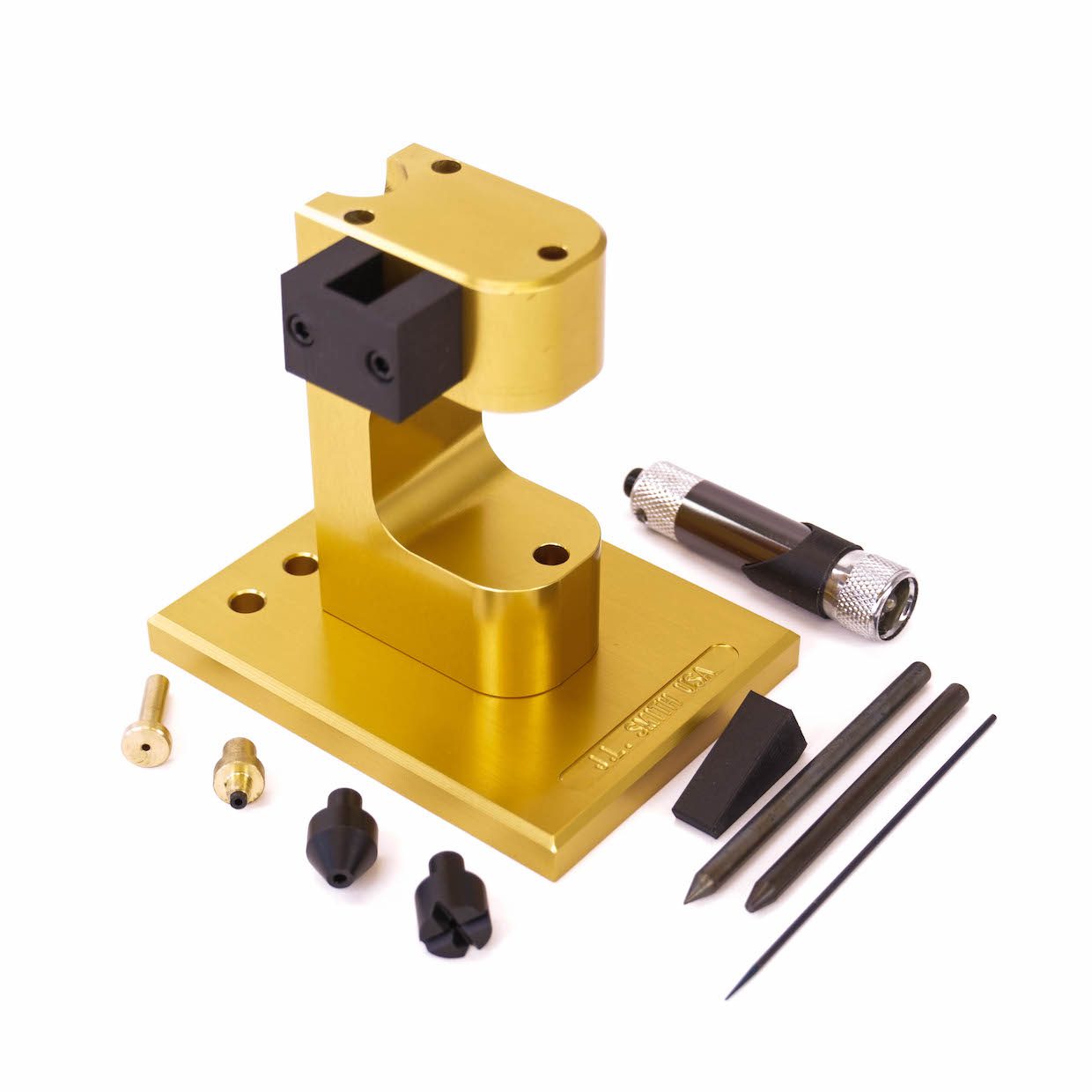 Keysco Tools 77767 Pin Punch Set,Length 8 In,Brass,4PC