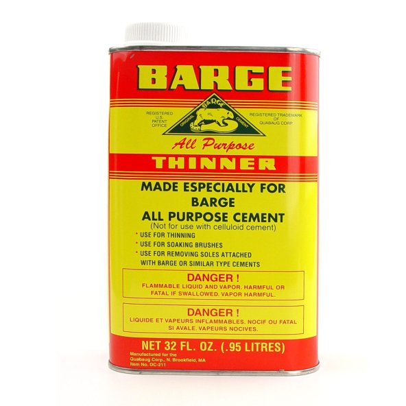 barge cement thinner qt can