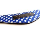 beaumont clarinetoboe neck strap e28093 blue polka dot 1