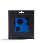 beaumont microfibre flute cleaning cloth blue polka dot 2