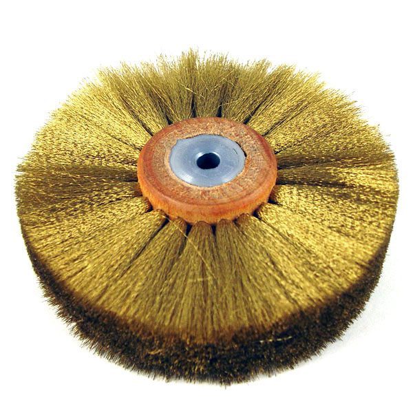 Buy Production Brass Wire Wheel 4 Dia X 1 Face X 4 Rows Online at $44.25  - JL Smith & Co