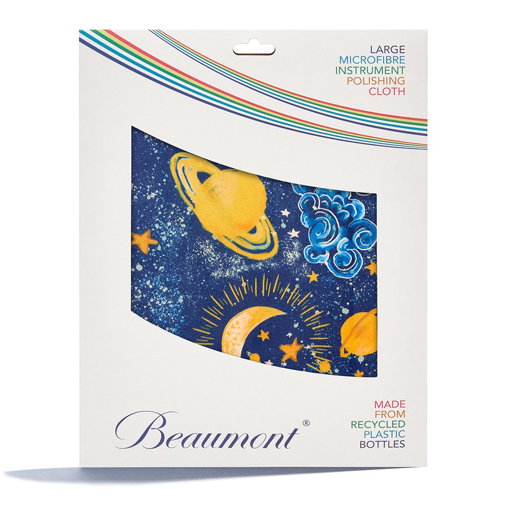 Buy Beaumont Microfibre Flute Cleaning Cloth - Nordic Trad Online