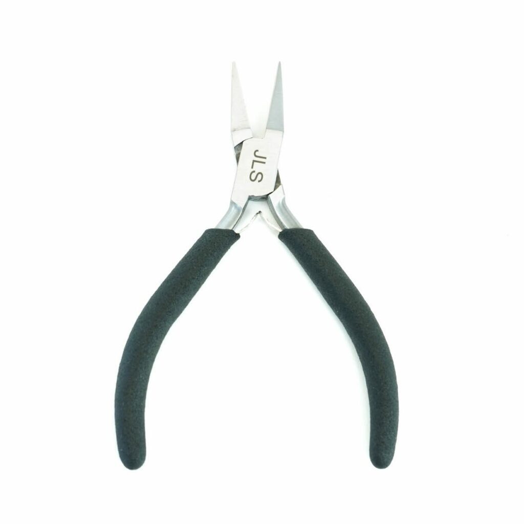 Mini Black Flat Nose Pliers - SFC Tools - 46-491